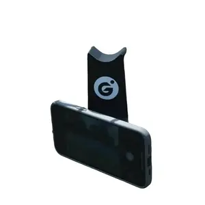 oGrip FenceView Fence Smartphone Holder for Tennis PickleBall Gym Net Sports Hands-Free Sports Recording Accessory MagSafe Cellphone Holder Wireless Charging Bracket Android Landscape Green