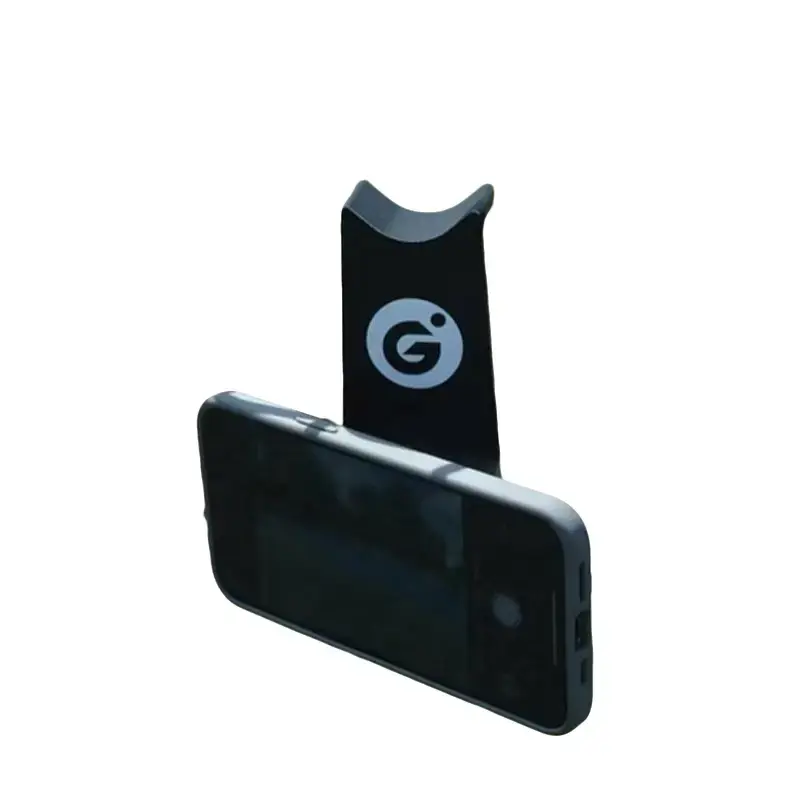oGrip FenceView Fence Smartphone Holder for Tennis PickleBall Gym Net Sports Hands-Free Sports Recording Accessory MagSafe Cellphone Holder Wireless Charging Bracket Android Landscape Green