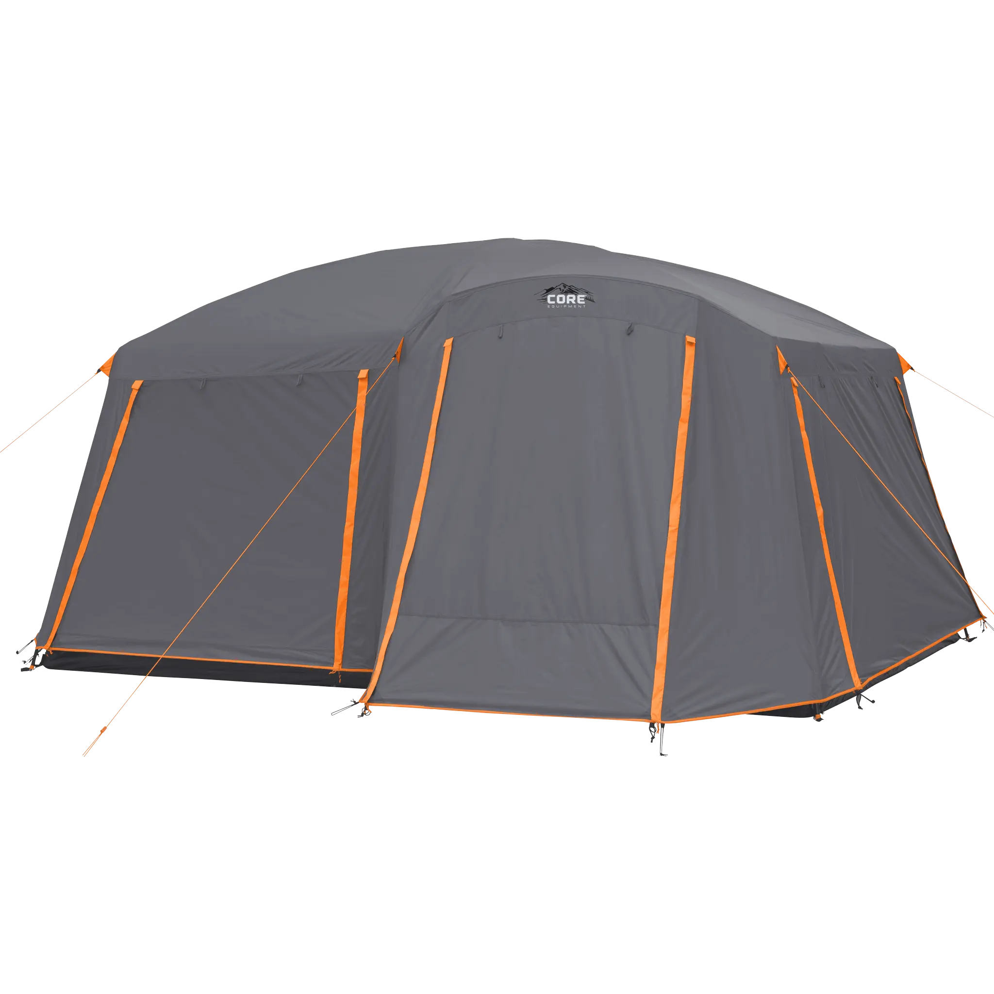 10 Person Straight Wall Cabin Tent with Full Rainfly