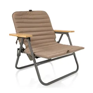 Oniva Descanso Padded Outdoor Beach Chair