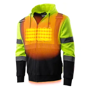 Beam Men's Workwear Heated High-Vis Hoodie Beam Men's Workwear Heated High-Vis Hoodie