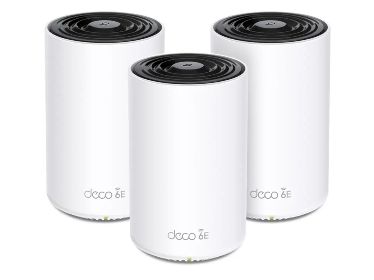 TP-Link Deco AXE5400 Tri-Band WiFi 6E Mesh System(Deco XE75 Pro) - 2.5G WAN/LAN Port, Covers up to 7200 Sq.Ft, Replaces WiFi Router and Extender, AI-Driven Mesh, New 6GHz Band, 3-Pack