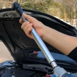 Universal 1/2in Wrench Extend Rod for Multifunctional Extend Bar, Ni Cr Alloy Steel, Wrench Extender Easy to Carry, Enhance Leverage