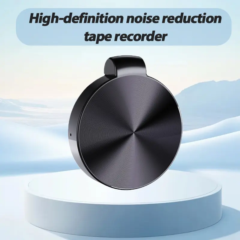 High-definition tape recorder, one-click recording, one-click saving, high-definition sound quality, intelligent noise reduction, multi-functional tape recorder.