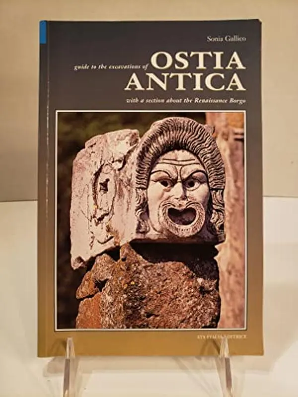 USED Book - Guide to the Excavations of Ostia Antica: With a Section about the Renaissance Borgo by Sonia Gallico (Paperback) - italian