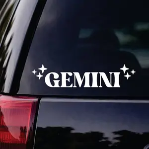 Horoscope Zodiac Sign Car Decal Truck Bumper Sticker Window Windshield Vinyl Girls Scorpio Leo Aquarius Pisces Libra Aries Virgo Gemini Capricorn Taurus Sagittarius