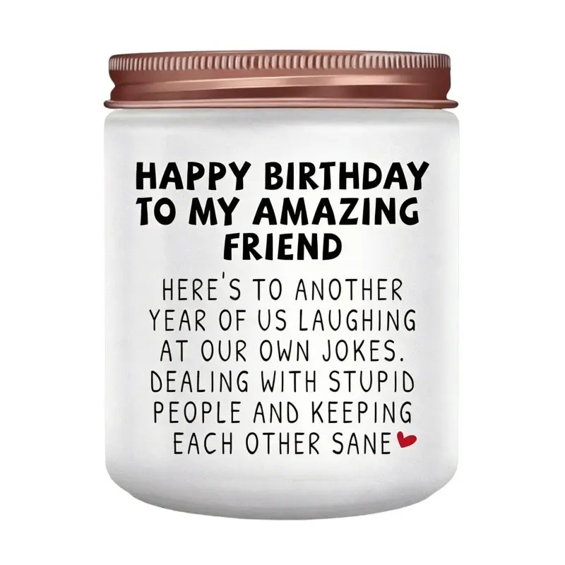 Happy Birthday Gifts for Women - Funny Best friend Friendship Birthday Gifts for Women Bestie BFF Coworker Classmate
