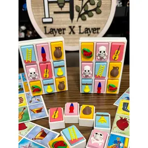 Lotería Clicker 3x3 Sheet