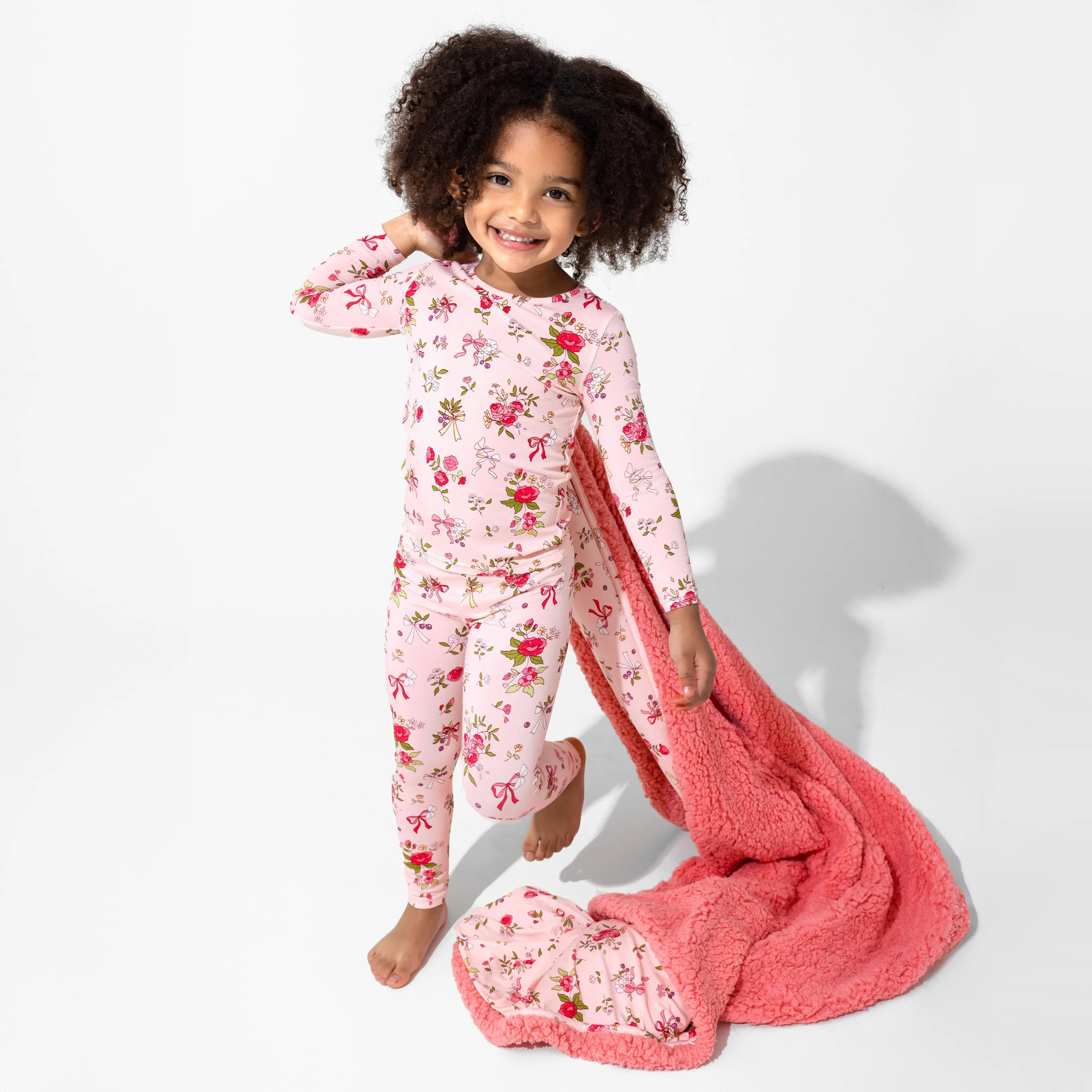 Bows & Blooms Bamboo Sherpa Blanket Bows & Blooms Bamboo Sherpa Blanket