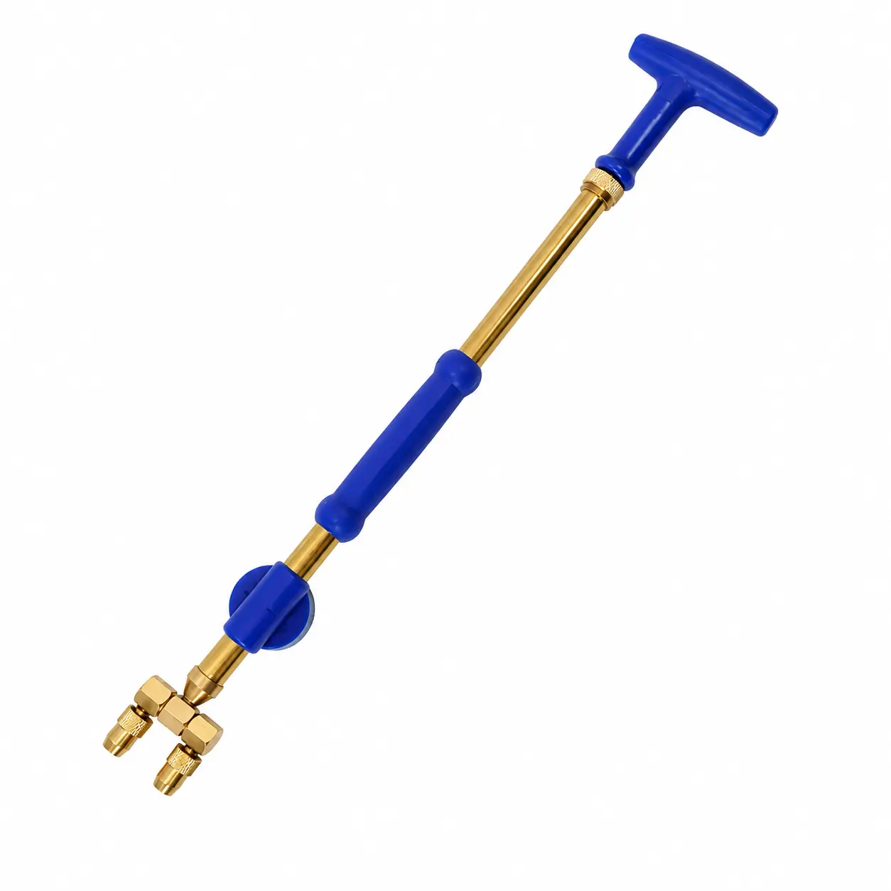Garden manual sprayer accessory (dual-nozzle) featuring adjustable dual spray modes and a pump head made of plastic and brass;suitable for watering and cleaning tasks.