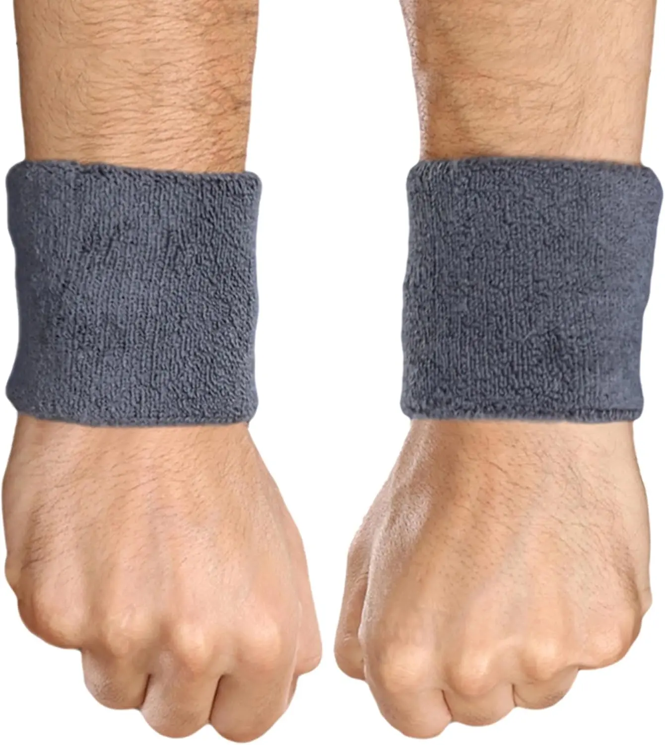 Sports Sweatbands - Arm Bands for Wrists, Sweat Absorption for Men & Women