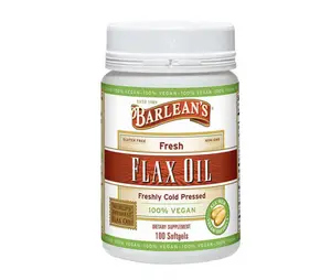 Barlean's Fresh Flax Oil Vegan Omega-3 Softgels