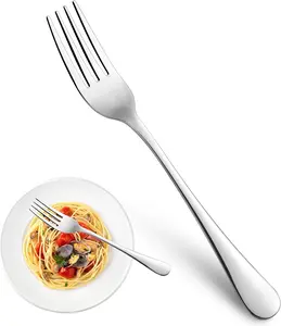 Dinner Forks,Set of 16 Top Food Grade Stainless Steel Silverware Forks,Table Forks,Flatware Forks,8 Inches,Mirror Finish & Dishwasher Safe,Use for Home,Kitchen or Restaurant Cutlery Tableware