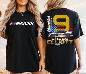 Official Chase Elliott #9 T-Shirt - Hendrick Motorsports Racing Tee - NASCAR Fan Apparel