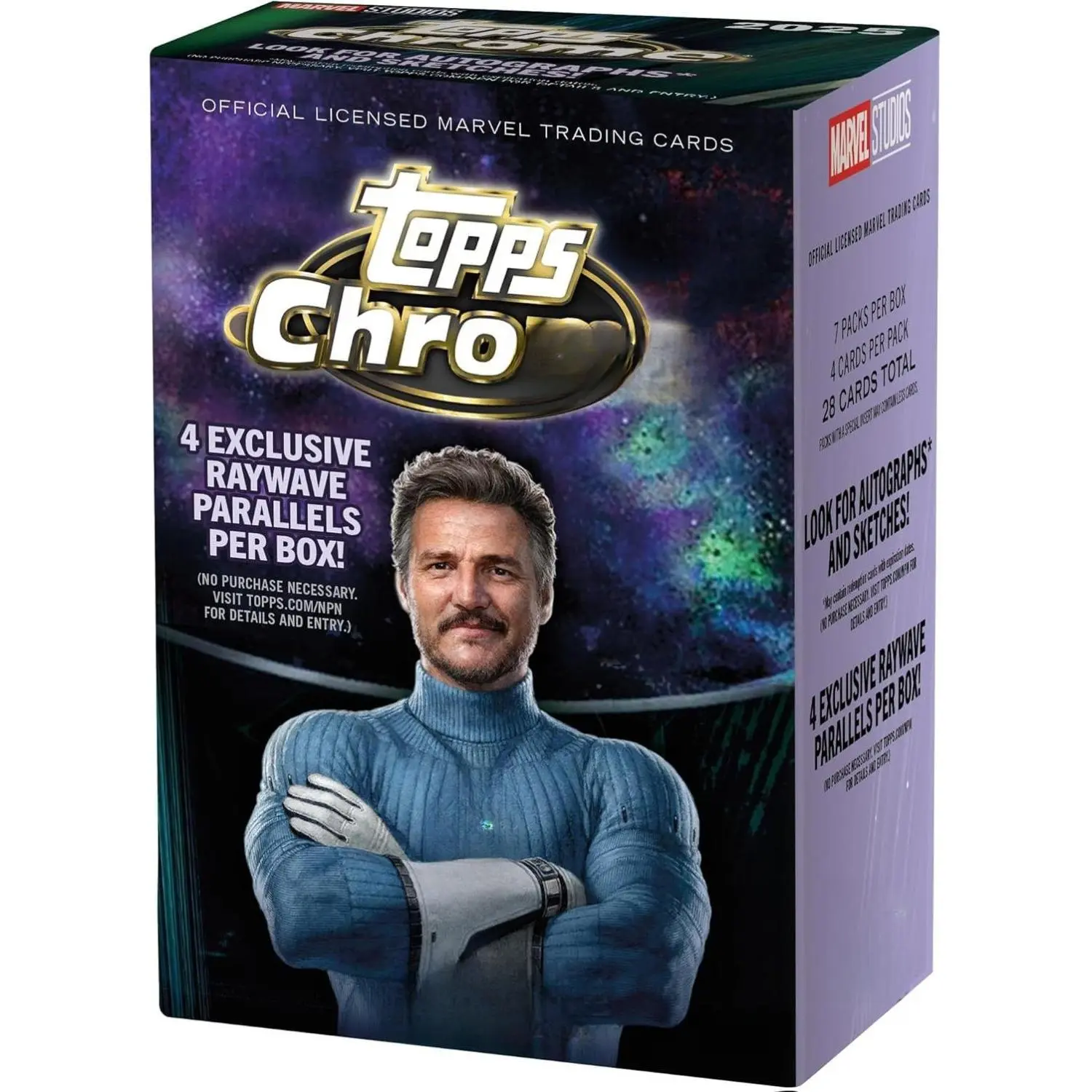 2025 Topps Marvel Studios Chrome Blaster Box