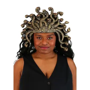 Serpentine Medusa Costume Crown
