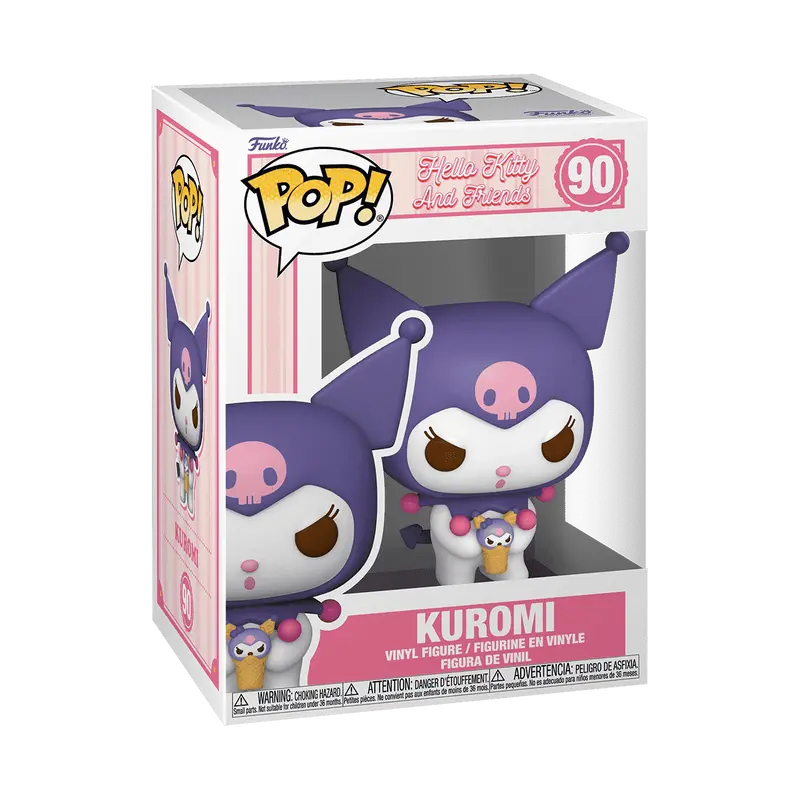Funko Pop! Sanrio - Kuromi with Ice Cream #90 Collectible Pop Vinyl Figure