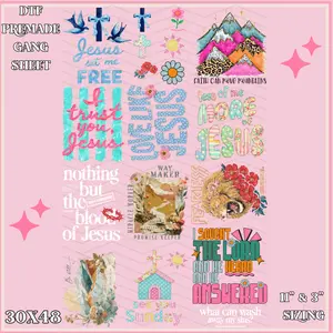 Love Like Je$us - 30x48 - PREMADE GANG SHEET