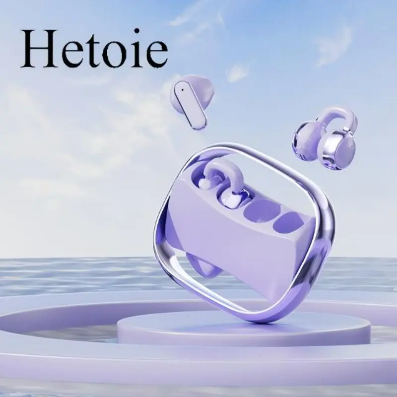Hetoie Gaming Earbuds 4 Pack Wireless Bluetooth Headphones 2026 Newest,2-in-1 Design with Microphone, Hi-Fi Deep Bass Type-C Fast Charging, Auto Pair Earphones for iPhone Android PC Work Home Office Sport