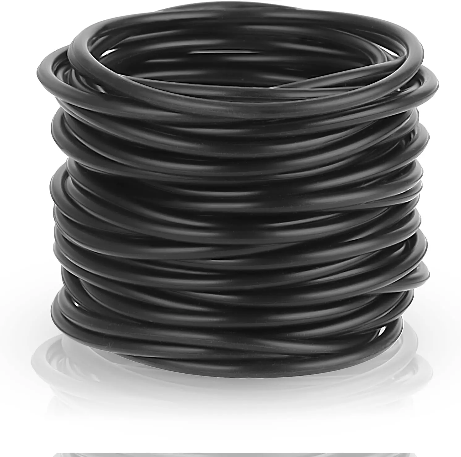 40 Pieces Black Silicone Jelly Bracelets Stretchy 80s Gummy Silicone Wristbands Hair Ties Black Jelly Bracelets Rubber Bracelets for Party Favors, Adults, Women Party Accessories