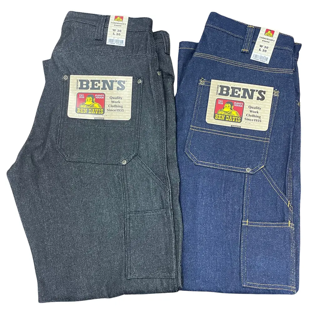 Ben Davis Men's Carpenter Denim Jeans Work Pants Ben Davis Men's Carpenter Denim Jeans Work Pants