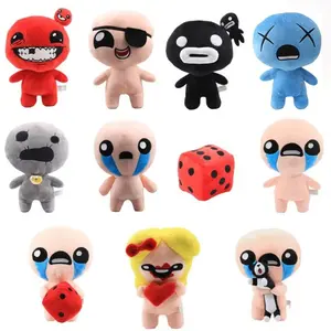 The Binding of Isaac Multicolor Stuffed Toy - 10-30cm Isaac Series Game Theme Cartoon Animal Figure, Soft Poseable Body BJD, No Extra Accessories, Kids Gift, Home Decoration