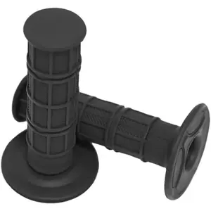 7/8 Inch Motorcycle Hand Grips Dirt Bike Motocross Gel Handlebar Grips, Universal Fit 2Pc Set for Most Motorcycles with Twist Throttle