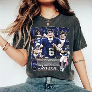 Youth and Adult, Jaxson Dart Vintage Bootleg 90s TShirt, Dart Game Day Shirt, Football Season Tee Gift