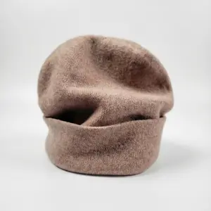 Apricot Merino Wool Beanie - 100% Merino Wool, Cloud Soft Feel, High Elasticity, Breathable Material, Comfortable Fit
