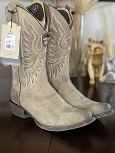 Ariat Men's Circuit High Stepper Roughout Western Cowboy Boots 10042401