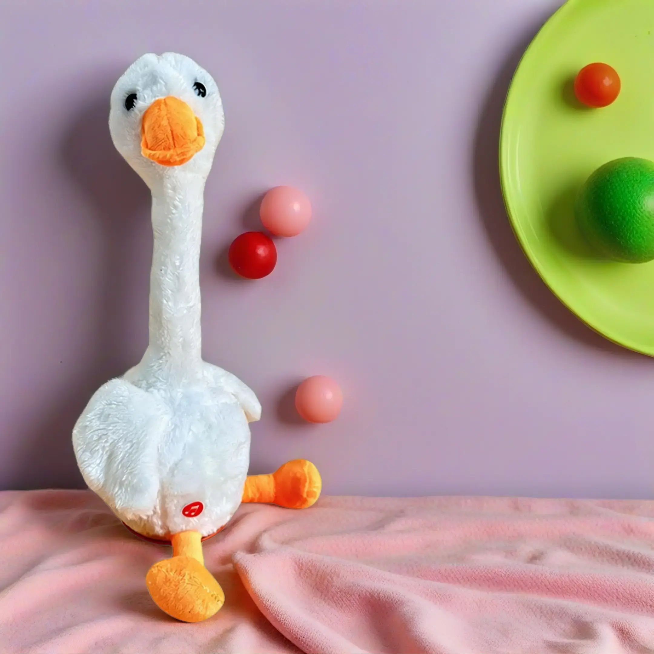 Ava Lalagaga Sensory Stuffed Cactus Toy - Dancing, Talking, 120 Songs, Sound Recording, Adjustable Volume for Infant Play & Learning