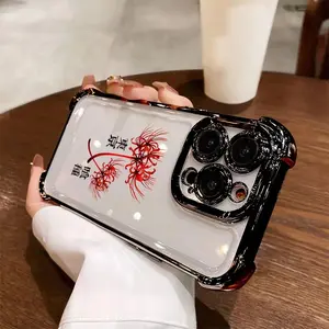 Transparent Soft Back Tokyo Hot Comic G-Ghoul Phone Case - Compatible with iPhone 11 12 13 14 15 16 17 Pro Max Plus Air, Drop-Protective Smartphone Cellphone Handheld Devices Accessories