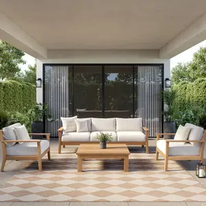 Nourison Positano Modern Diamond Outdoor Rug - Patio Use, Aesthetic Home Decor Accent, Modern Floor Piece for Outdoor Decor