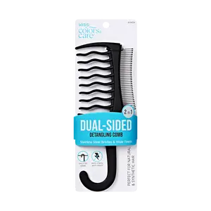 KISS Colors & Care Dual Sided Detangling Comb