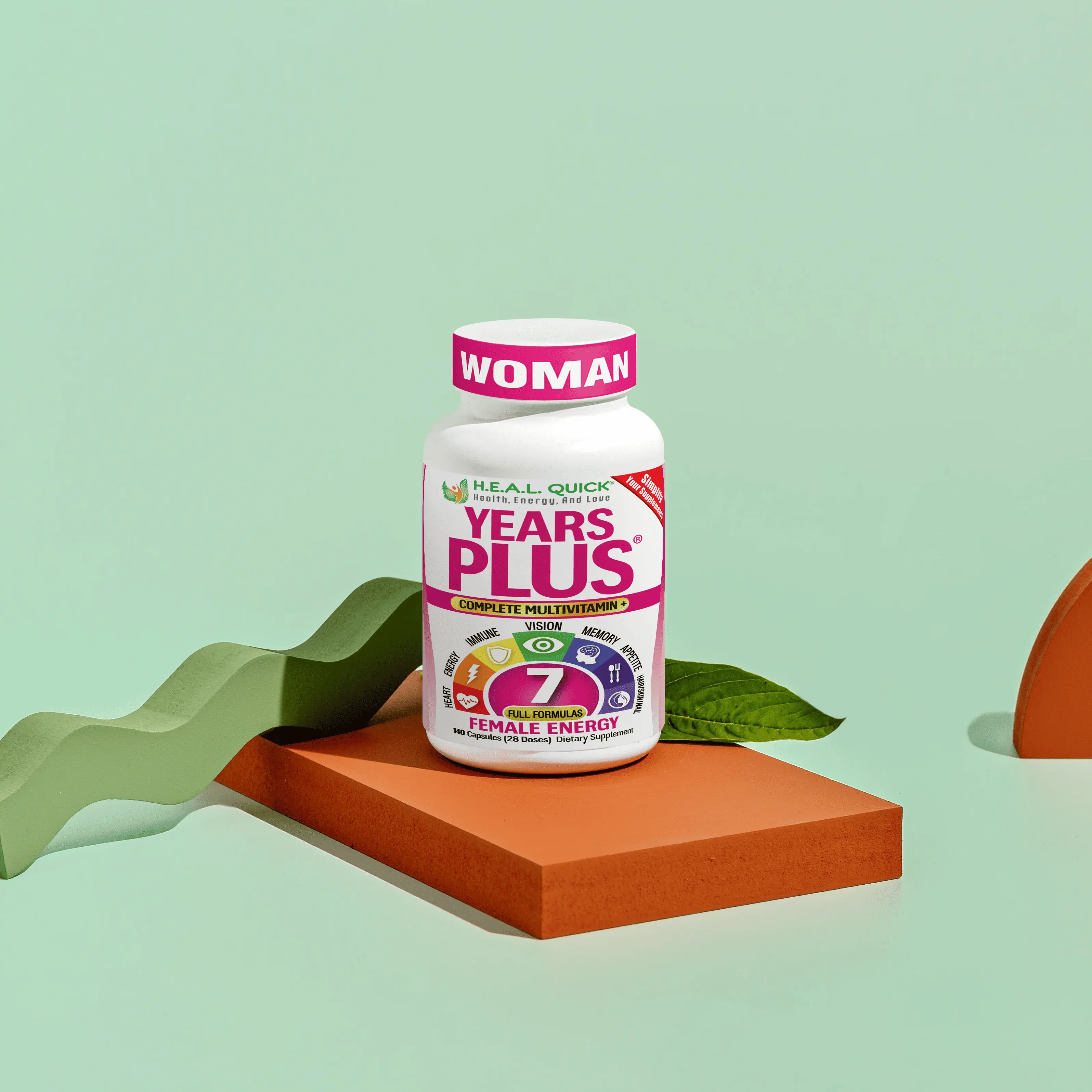 Years Plus® Women vitamins tiktok supplements Healthcare Dietary Fitness Edible Tea Natural Bathroom