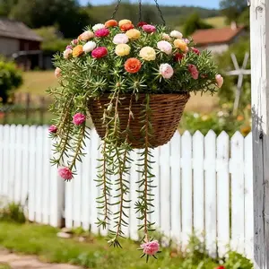 1000 Pcs Moss Rose Seeds – Vibrant Colorful Blooms for Garden & Outdoor Planting