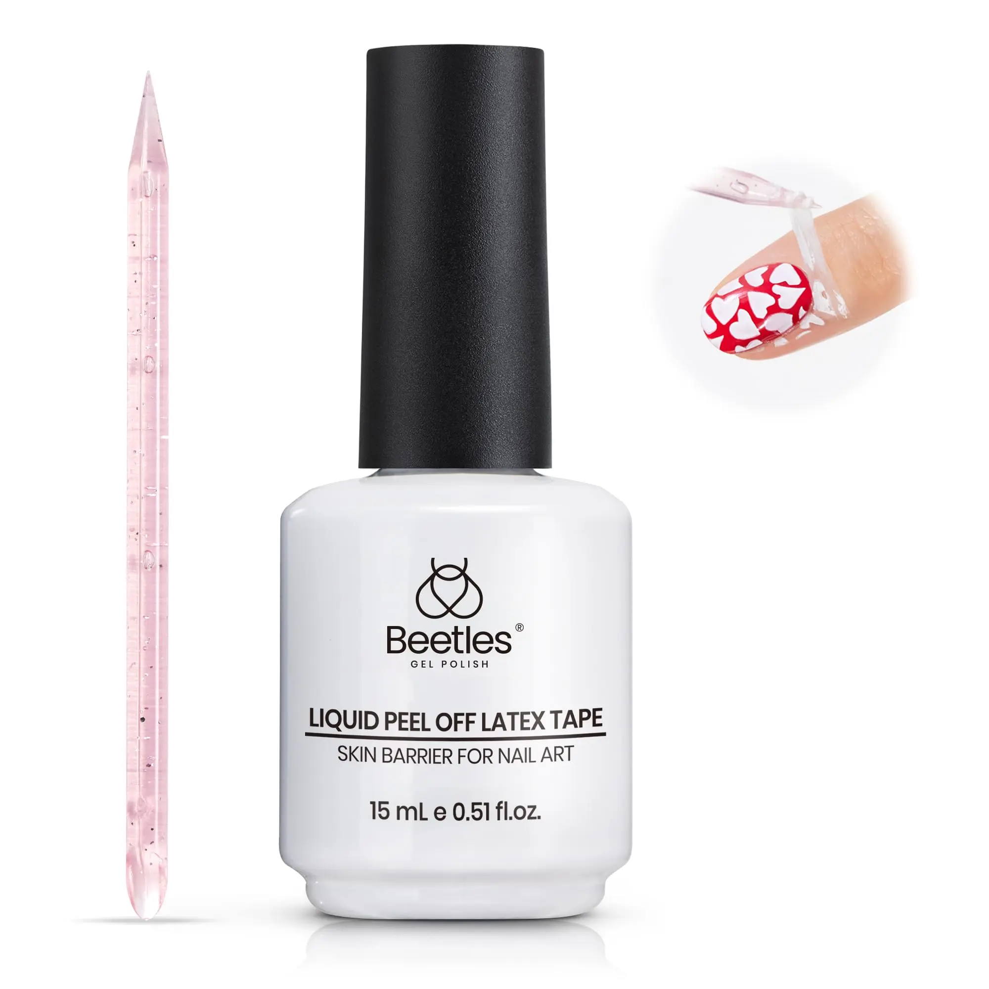 beetles Gel Polish Blooming Gel, 15ml Soak Off UV Nail Polish for Spreading Effect Nail Art, Creates Watercolor, Marble & Flower Designs for Manicure at Home, Gel Nails At Home