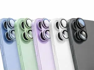 iPhone 17 Camera Lens Protector – Metal Matte with Tempered Glass