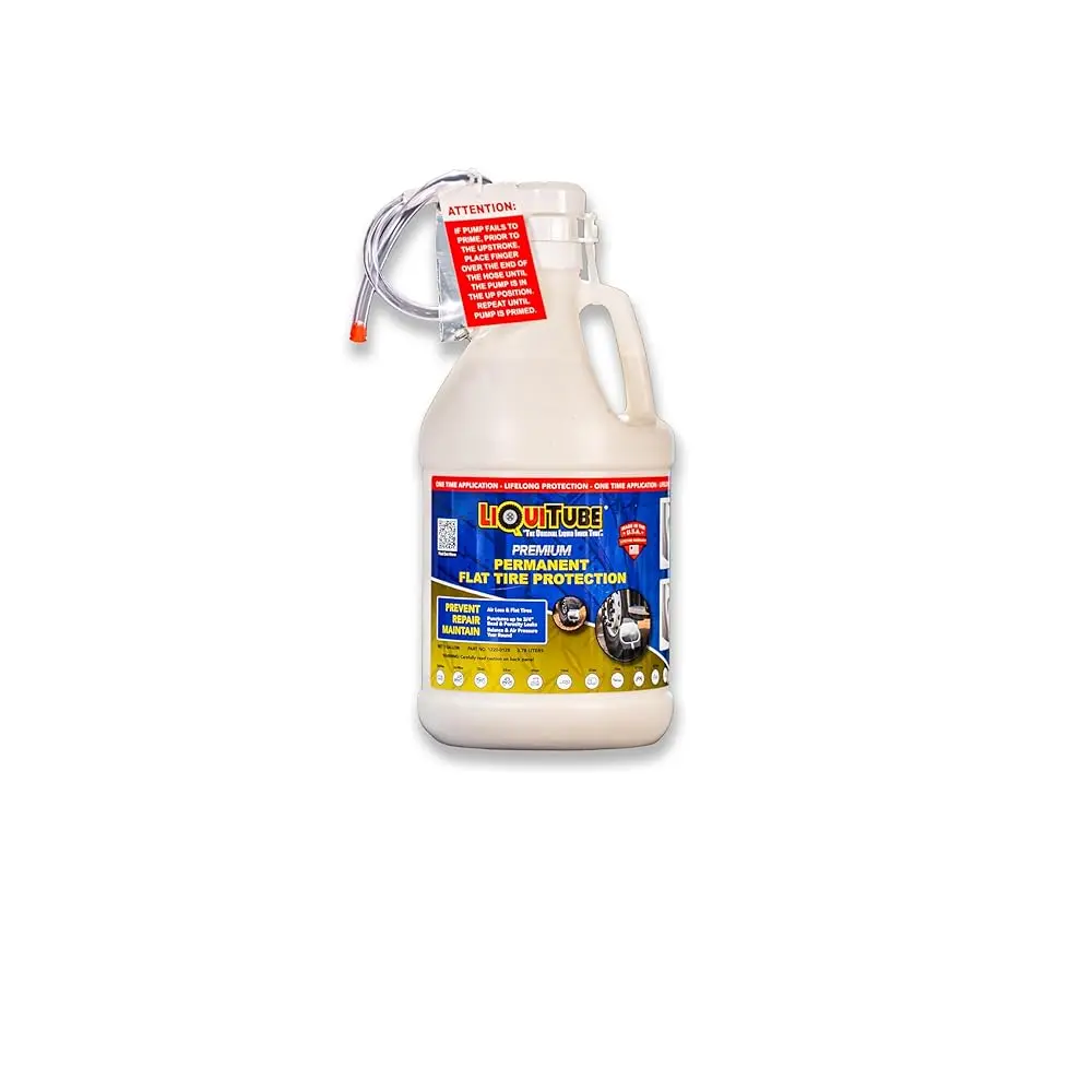 LiQuiTube Tire Sealant for Industrial & Off Road - Heavy Duty, Permanent Protection