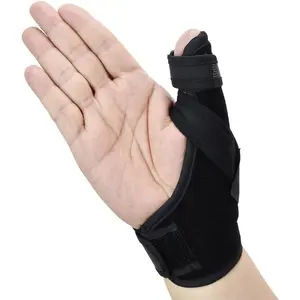 Thumb Spica Splint- Thumb Brace for Arthritis or Soft Tissue Injuries, Lightweight and Breathable, Stabilizing and not Restrictive, Fits Both Hands, Product (Small/Medium)