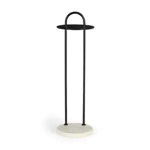 Blink 26.5 in. Powder-Coated Outdoor Table, Union Home Model LVR00278, Blink Drink Collection