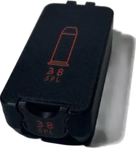 38 special container, dry storage organizer holds 50 ct backpack range bag or center console storage solution no ammunition included box only