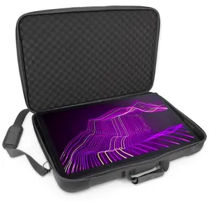 Protective Carrying Case Compatible with Wacom Cintiq Pro 27 Creative Pen Display Graphic Drawing Monitor - Travel Case with Strap and Padded Foam