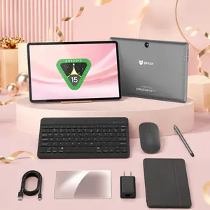 2026 MAX PAD 10.1" IPS Tablet Bundle (24GB ram（4+20）+128GB rom up to 1TB)  Android 15  WiFi 6 + Bluetooth 5.0  6000mAh battery  Complete accessories: Keyboard, Case, Stylus, Pre-installed Screen Protector, Mouse, Type-C Charging, Adapter