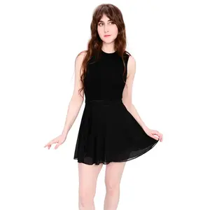 Mesh Ballet Wrap Skirt