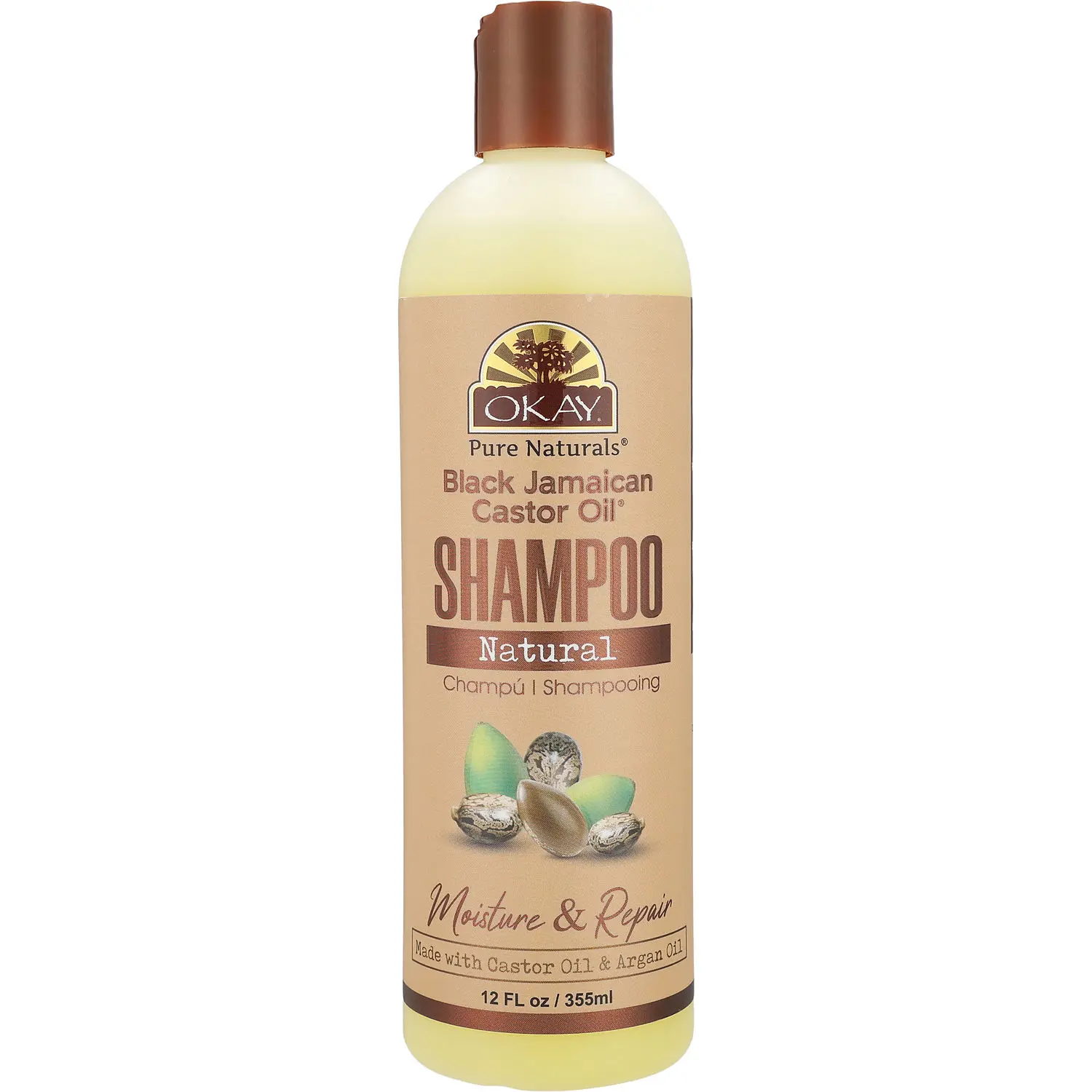 Okay By Okay Black Jamaican Castor Oil Shampoo For Women