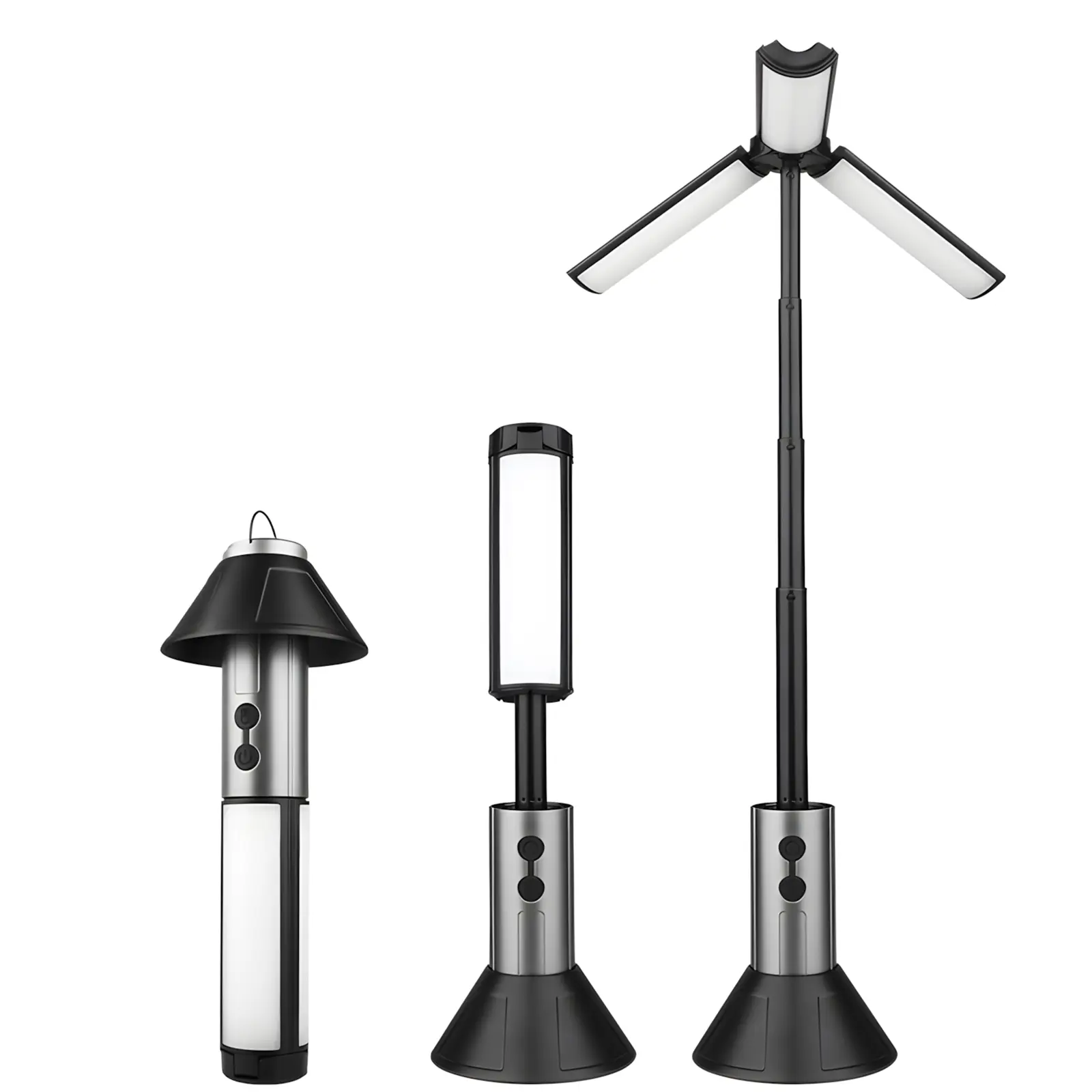 Telescopic Camping Lights Rechargeable  Led Multifunction Magnetic Lanterns Job Site Lighting Cordless Dimmable Camping Tent Lamp Portable Power Supply 6000LM IPX5 Waterproof work detachable tripod emergency flashlight,summerwins