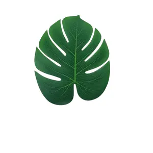 5 Pieces of Imitation Monstera Leaves, Decorative Faux Greenery for Home Décor, Perfect for Indoor Plant Styling