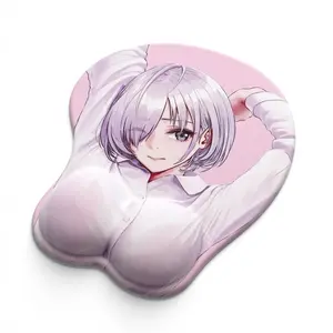 Ergonomic Mouse Pad, Gaming Accessory, Comfortable Memory Silicone Material, Relieves Wrist Fatigue, Suitable for Office or Gaming, Mousepad