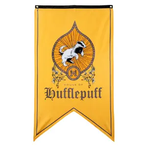Harry Potter Hufflepuff Crest Banner Flag (30'' x 50'')
